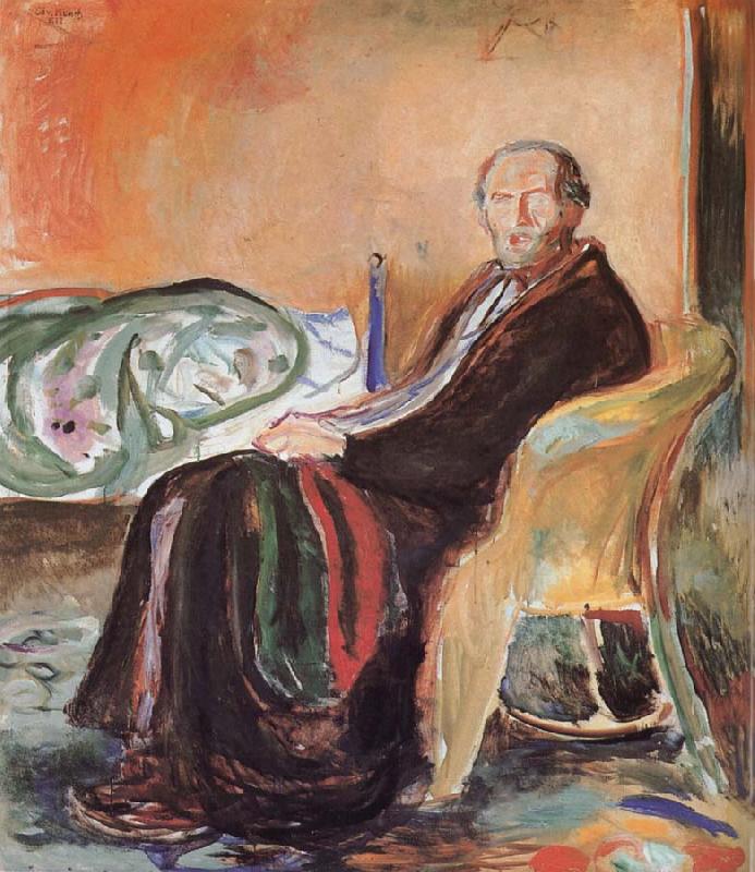 Edvard Munch Self-Portrait